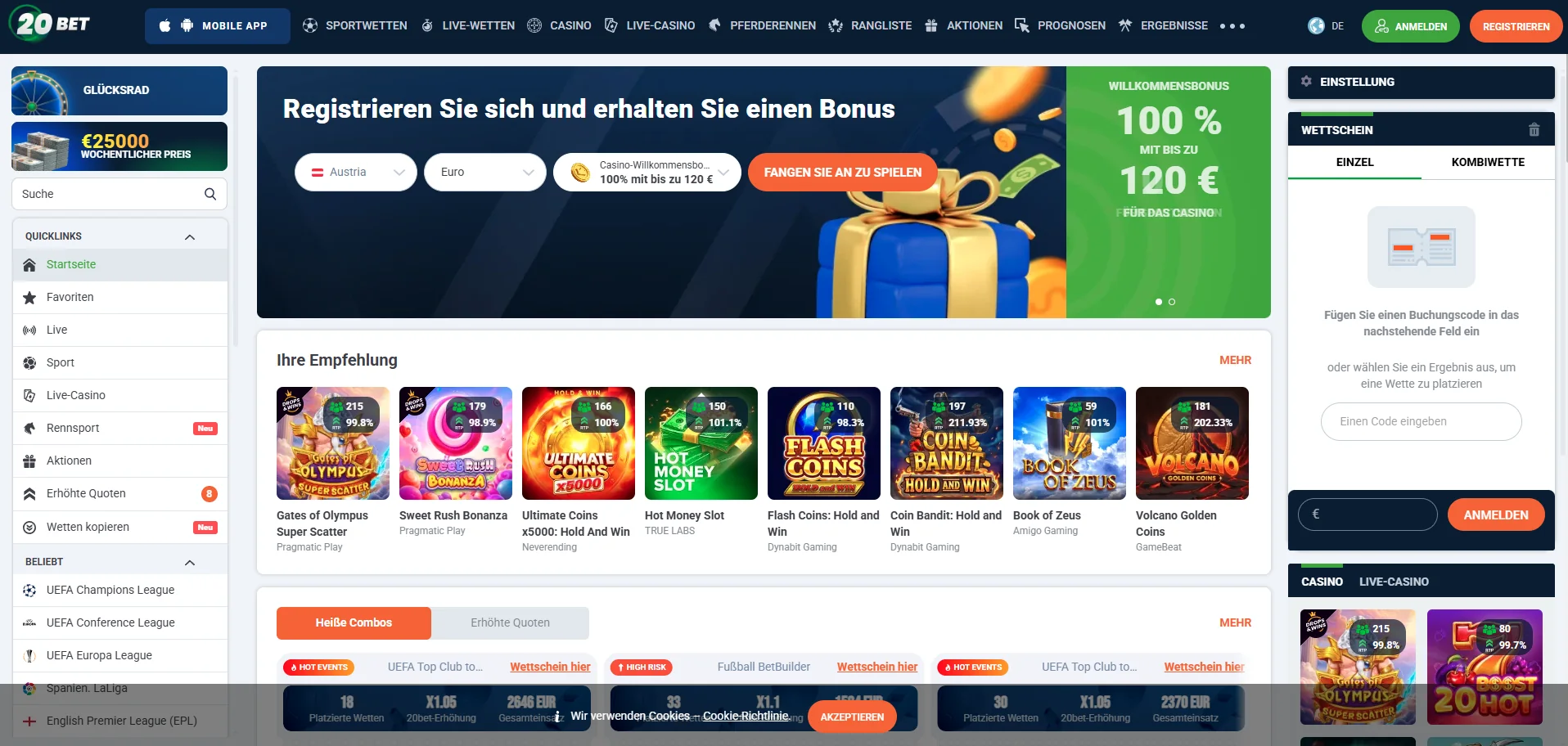 20bet Testbericht