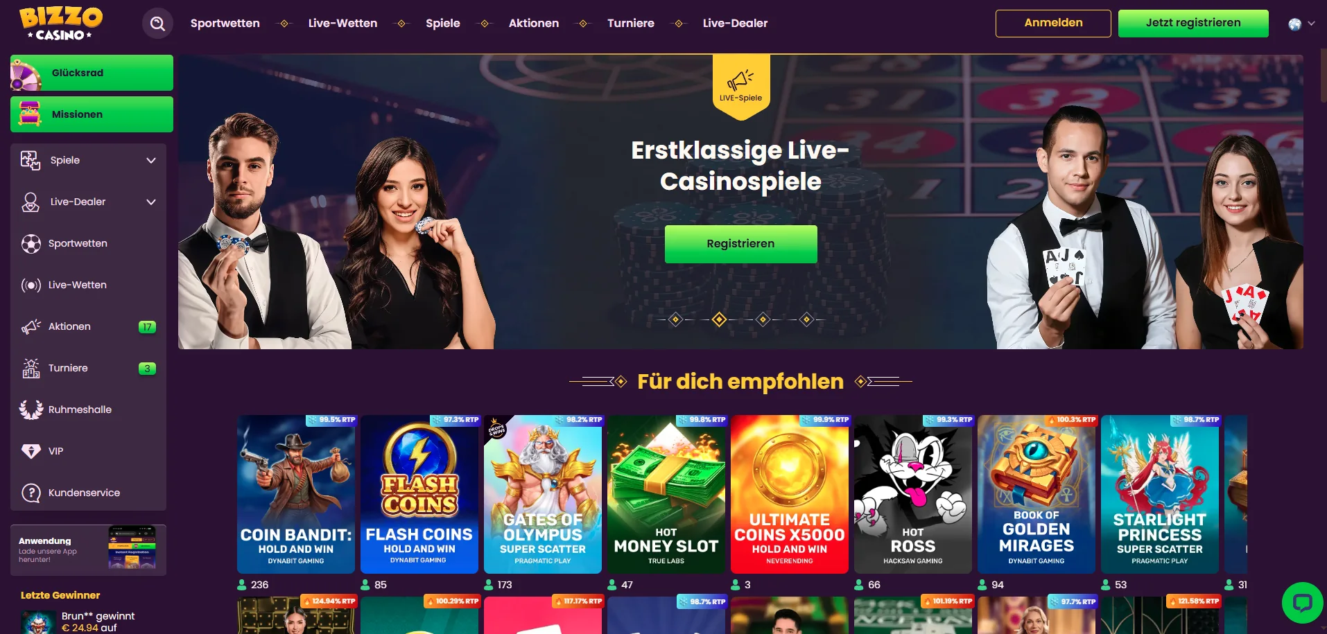 Bizzo Casino Testbericht